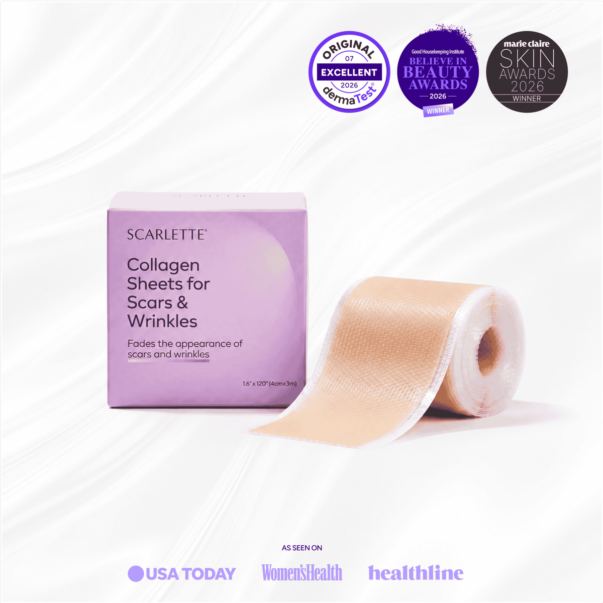 Scarlette™ Silicone Collagen Sheets