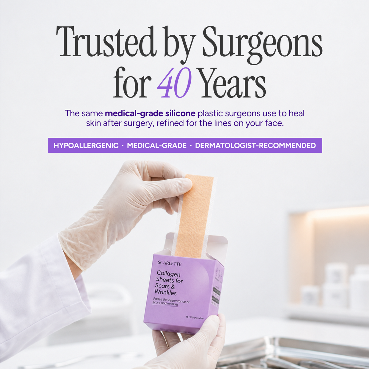Scarlette™ Silicone Collagen Sheets